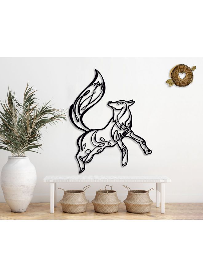 بي بي ملصق جداري للزينة أسود 20سم - Image 2