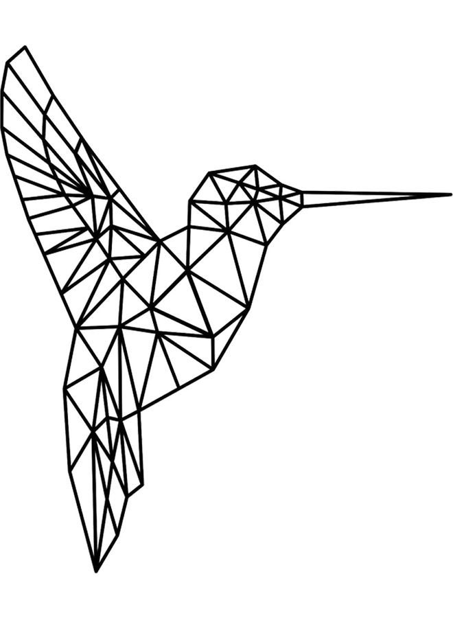 BP Decorative Wall Sticker Black 20cm - Image 1