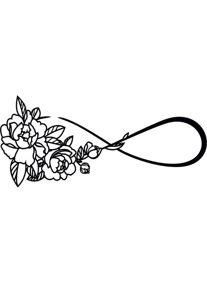 بي بي لوحة فنية على الحائط أسود 20سم - Image 1