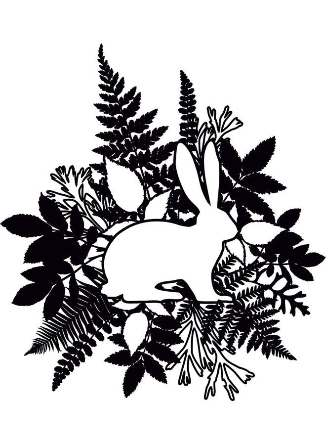 BP Decorative Wall Sticker Black 20cm - Image 1