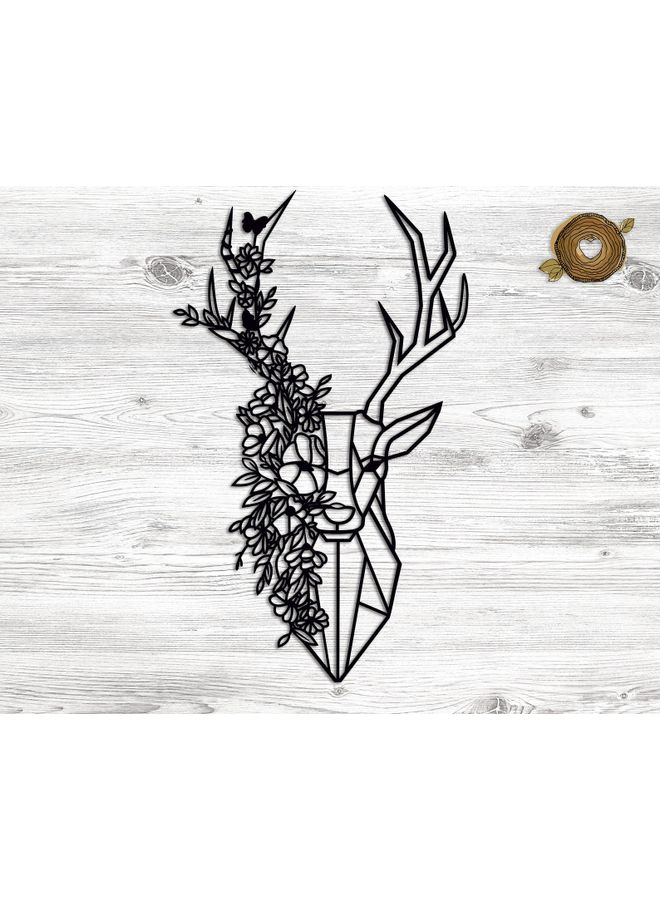 بي بي ملصق جداري للزينة أسود 20سم - Image 2