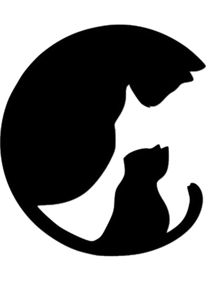 بي بي لوحة فنية على الحائط أسود 20سم - Image 1