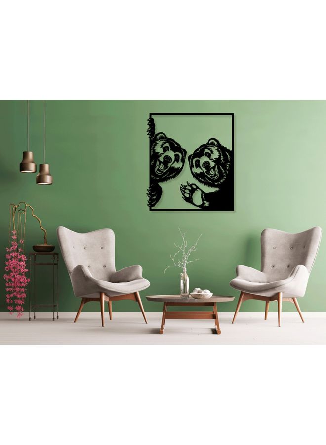 BP Decorative Wall Sticker Black 20cm - Image 2