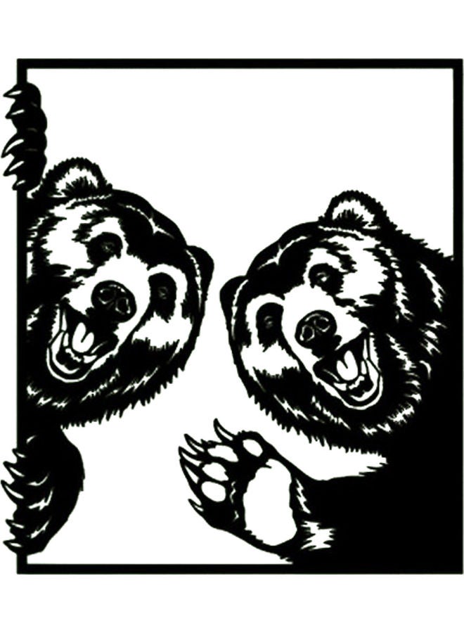 BP Decorative Wall Sticker Black 20cm - Image 1