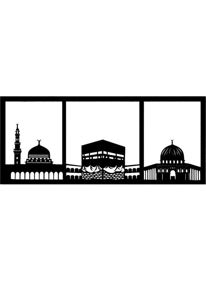 بي بي لوحة فنية على الحائط أسود 20سم - Image 1