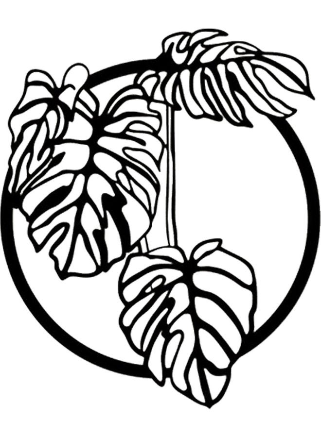 بي بي لوحة فنية على الحائط أسود 20سم - Image 1