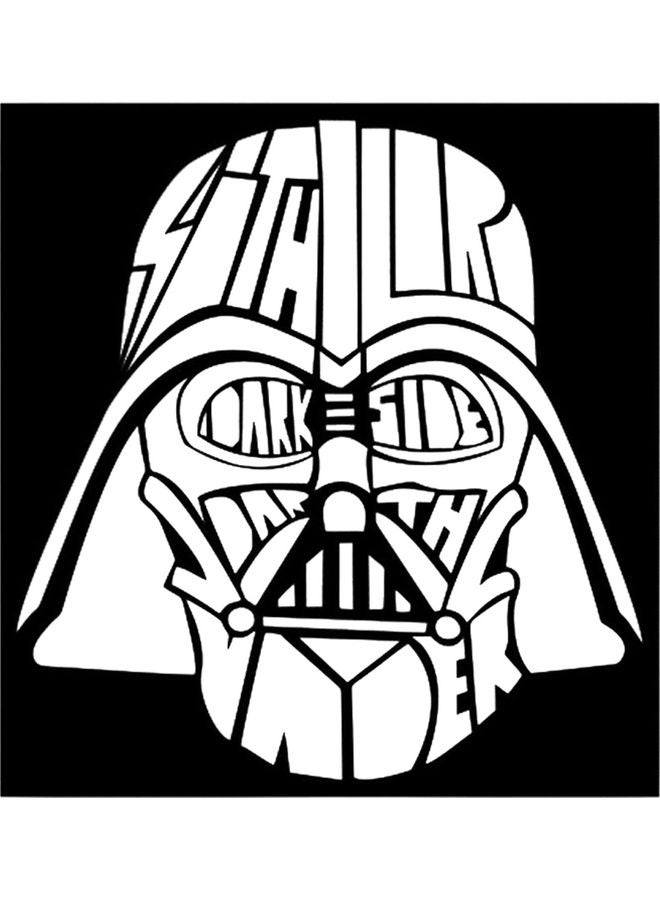 BP Decorative Wall Sticker Black 20cm - Image 1