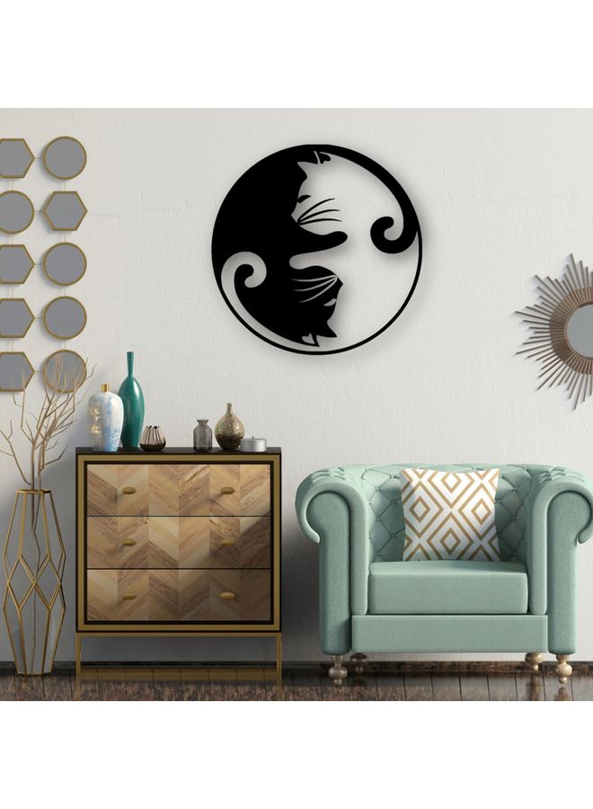 بي بي ملصق جداري للزينة أسود 20سم - Image 2