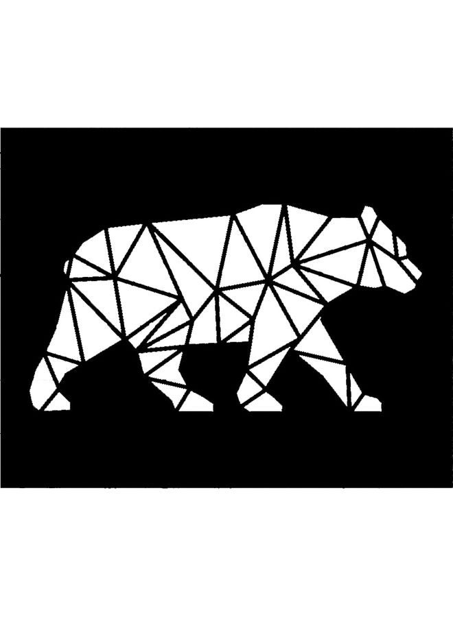 BP Decorative Wall Sticker Black 20cm - Image 1