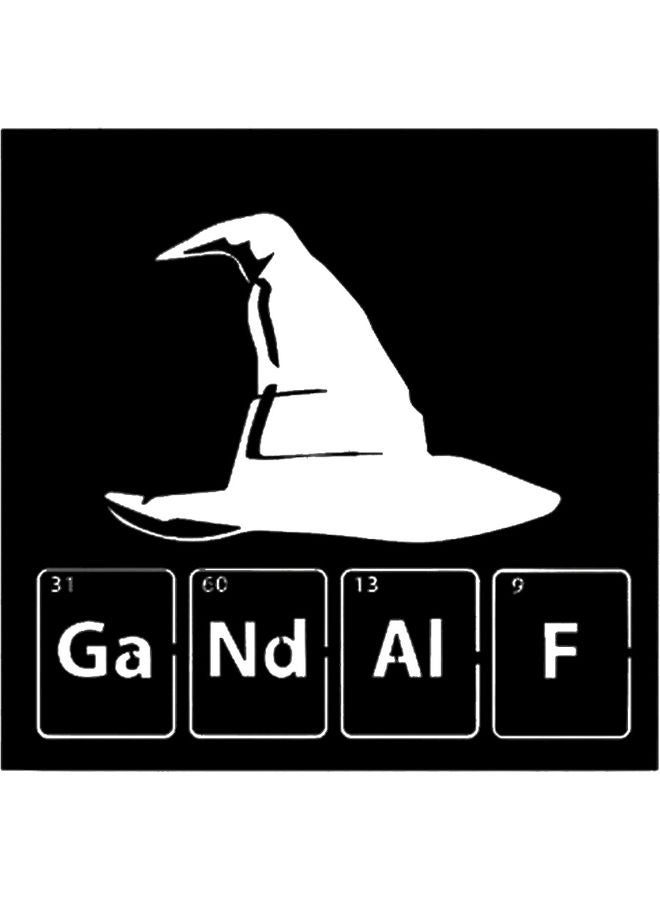 بي بي ملصق جداري للزينة أسود 20سم - Image 1