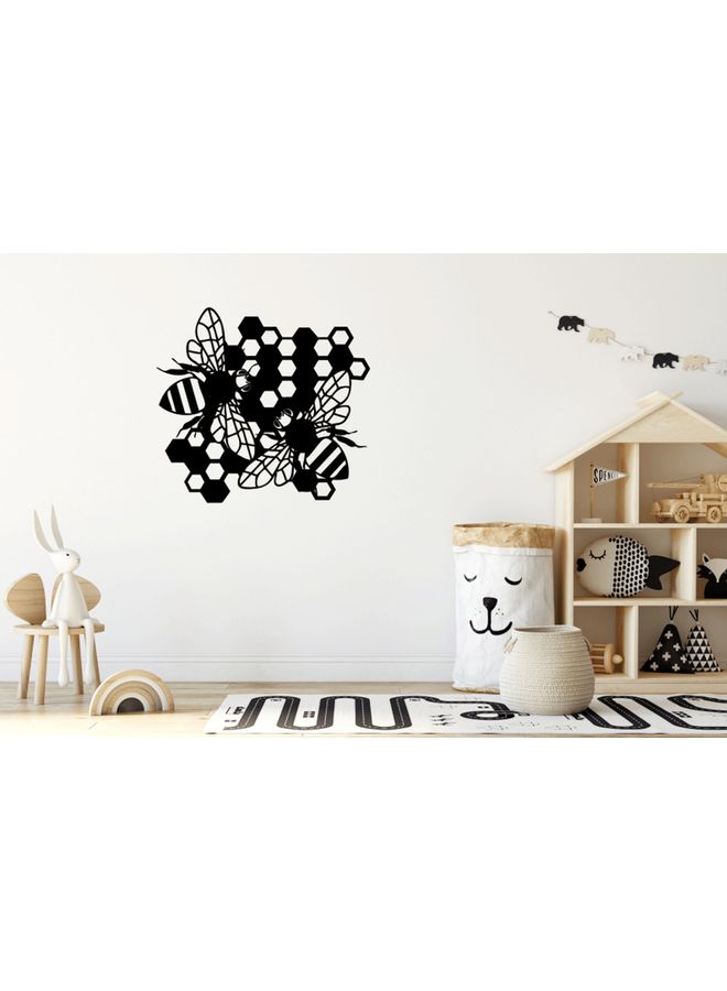 بي بي ملصق جداري للزينة أسود 20سم - Image 2