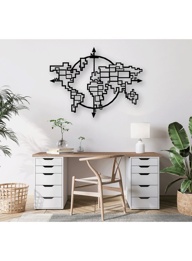 بي بي ملصق جداري للزينة أسود 20سم - Image 2