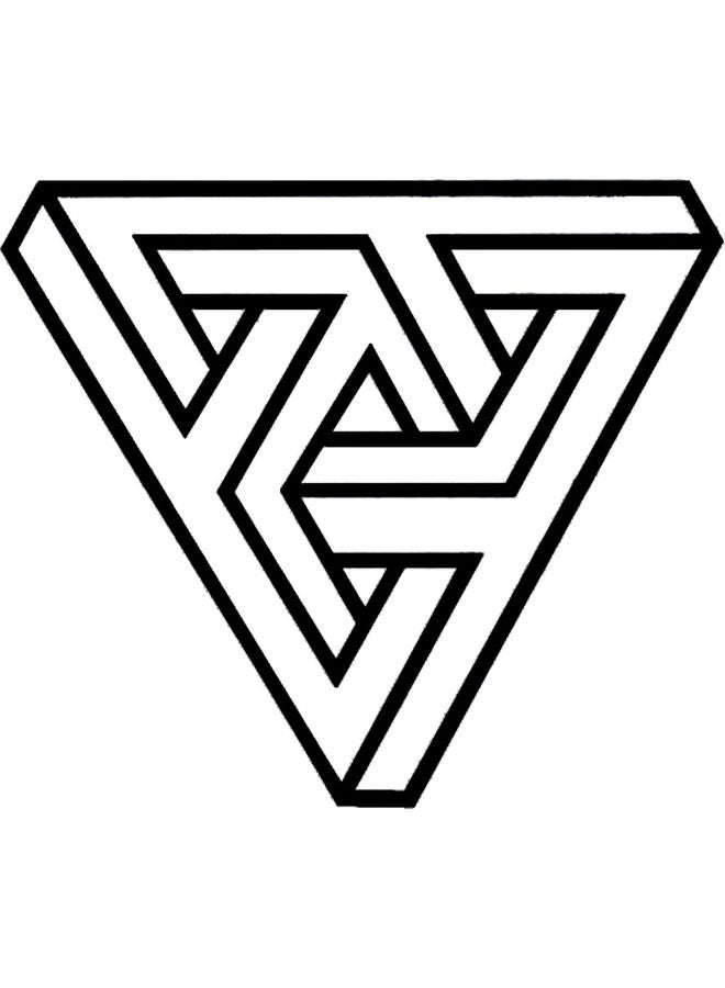 BP Decorative Wall Sticker Black 20cm - Image 1