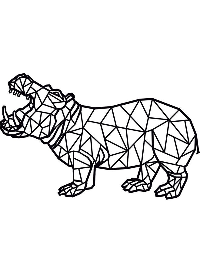 BP Wall Art Black 20cm - Image 1