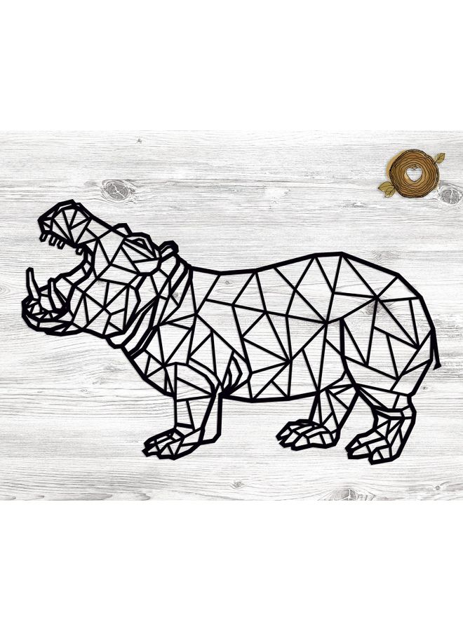 BP Wall Art Black 20cm - Image 2