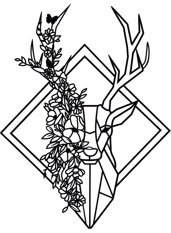 BP Decorative Wall Sticker Black 20cm - Image 1