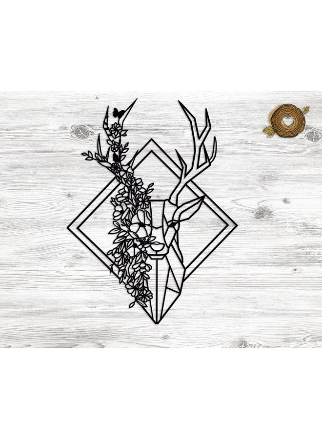 BP Decorative Wall Sticker Black 20cm - Image 2