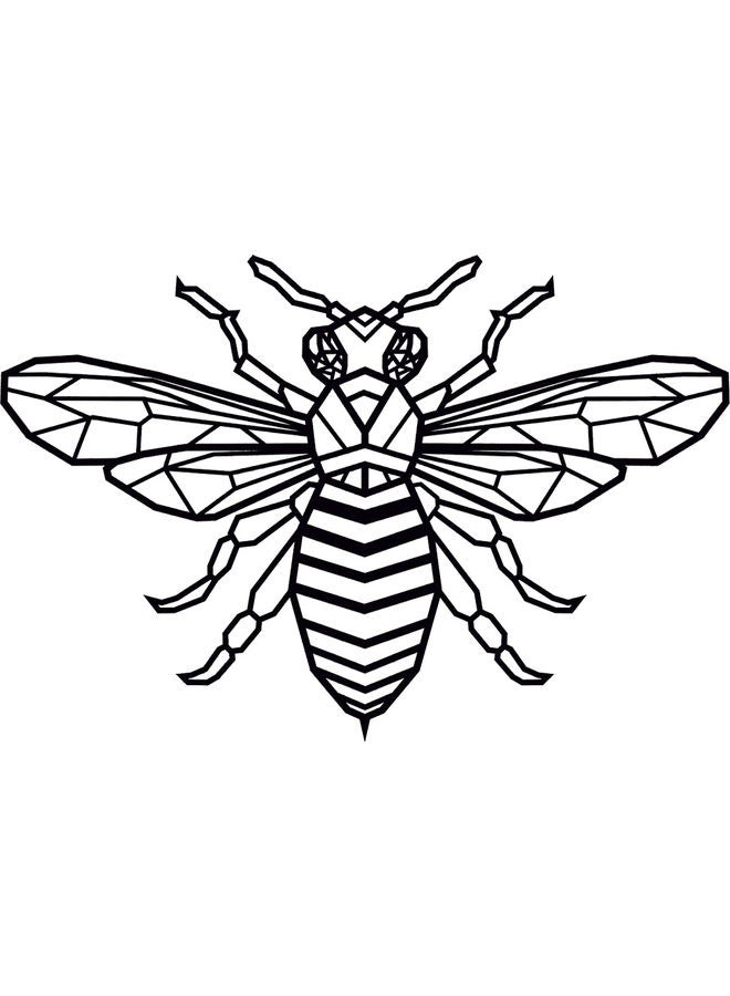 BP Decorative Wall Sticker Black 20cm - Image 1