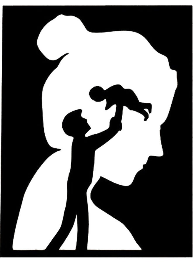 BP Wall Art Black 20cm - Image 1