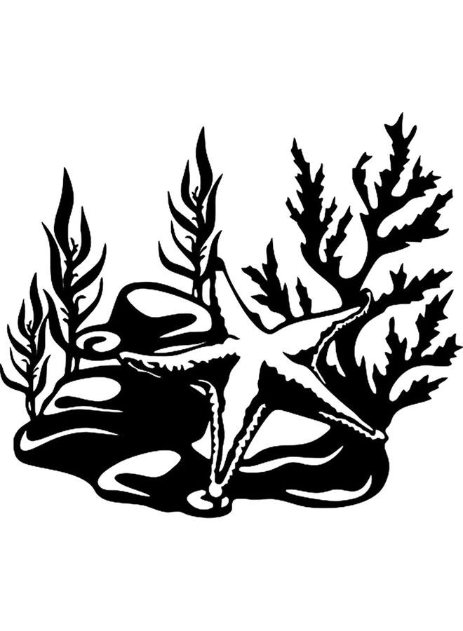 بي بي ملصق جداري للزينة أسود 20سم - Image 1