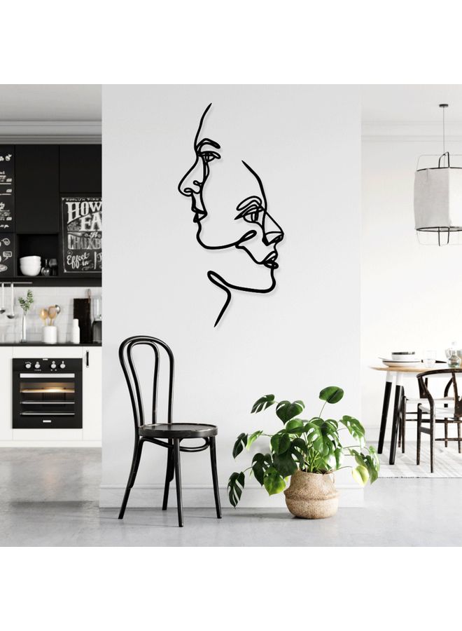 بي بي ملصق جداري للزينة أسود 20سم - Image 2