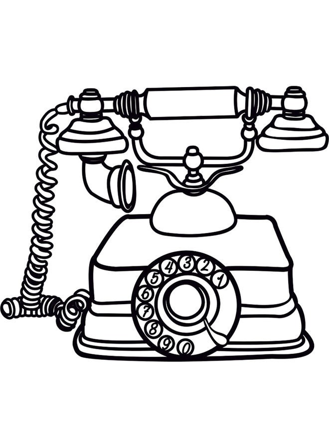 BP Decorative Wall Sticker Black 20cm - Image 1