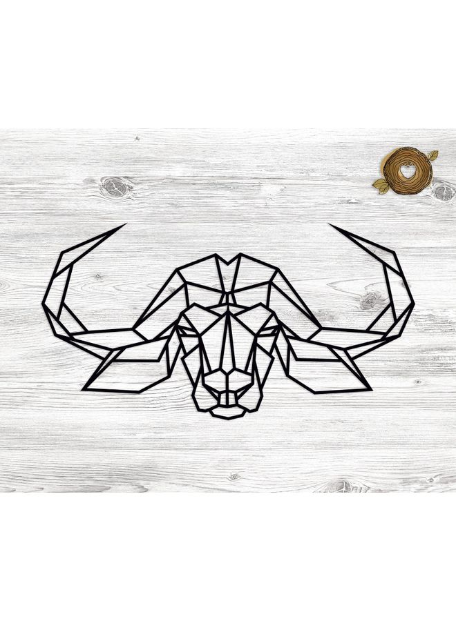 BP Wall Art Black 20cm - Image 2