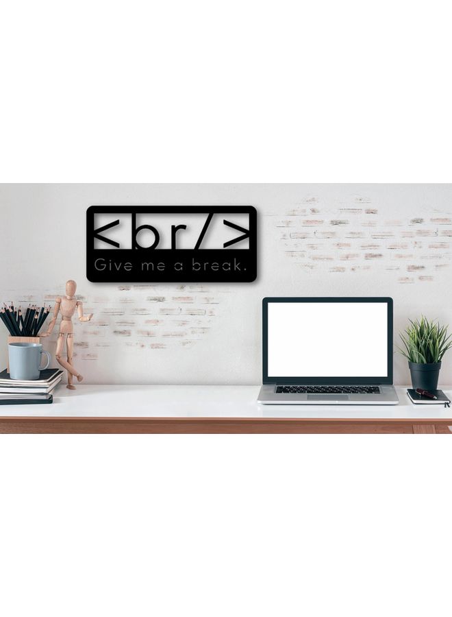 BP Decorative Wall Sticker Black 20cm - Image 2