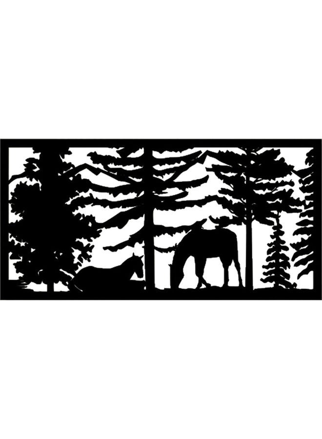 BP Wall Art Black 20cm - Image 1