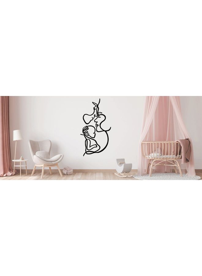 BP Decorative Wall Sticker Black 20cm - Image 2