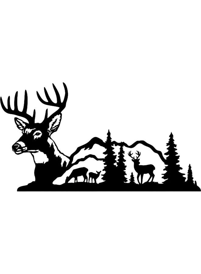 بي بي ملصق جداري للزينة أسود 20سم - Image 1