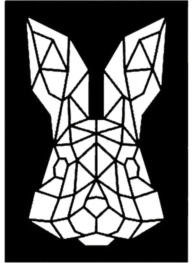 BP Decorative Wall Sticker Black 20cm - Image 1