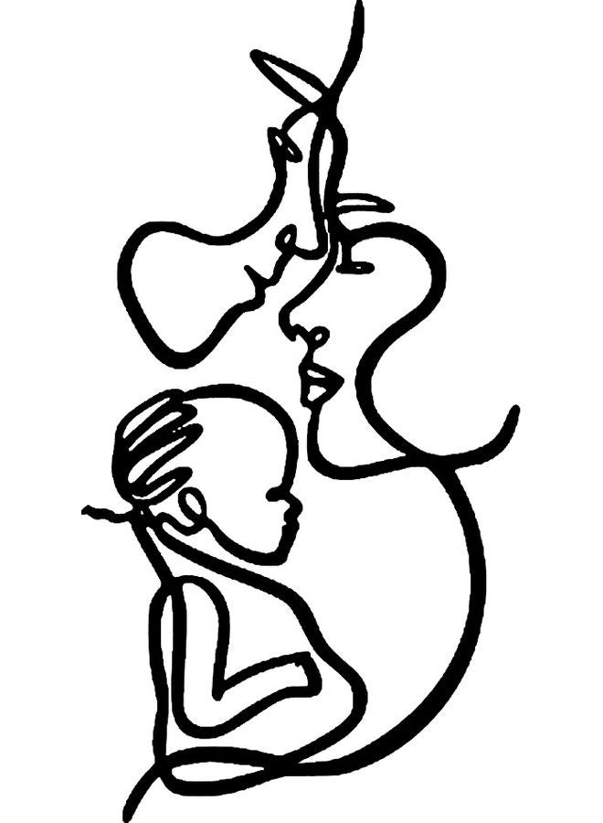 BP Decorative Wall Sticker Black 20cm - Image 1