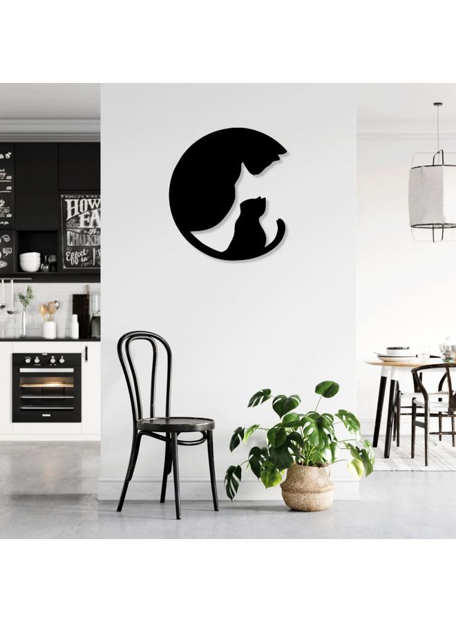 BP Decorative Wall Sticker Black 20cm - Image 2