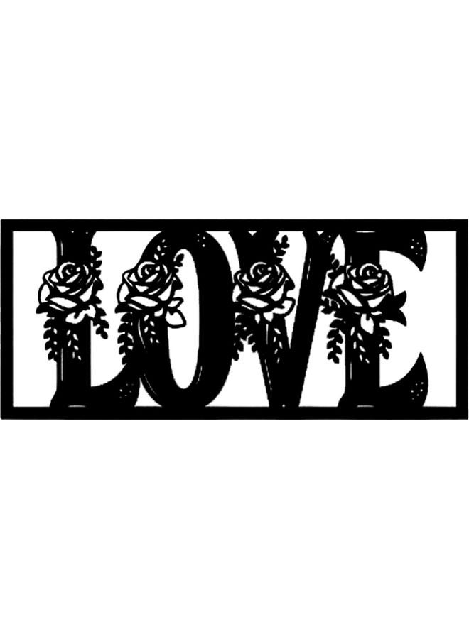 BP Wall Art Black 20cm - Image 1