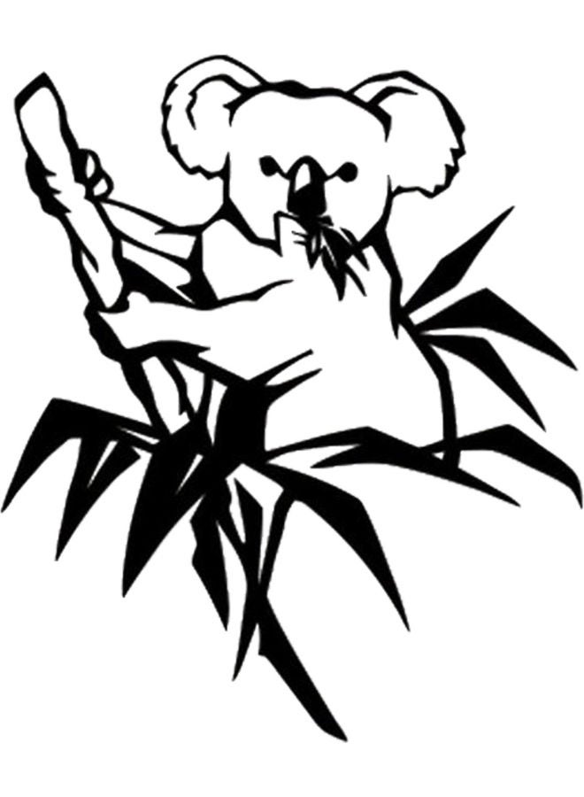 BP Decorative Wall Sticker Black 20cm - Image 1