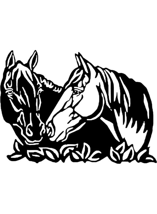 BP Decorative Wall Sticker Black 20cm - Image 1