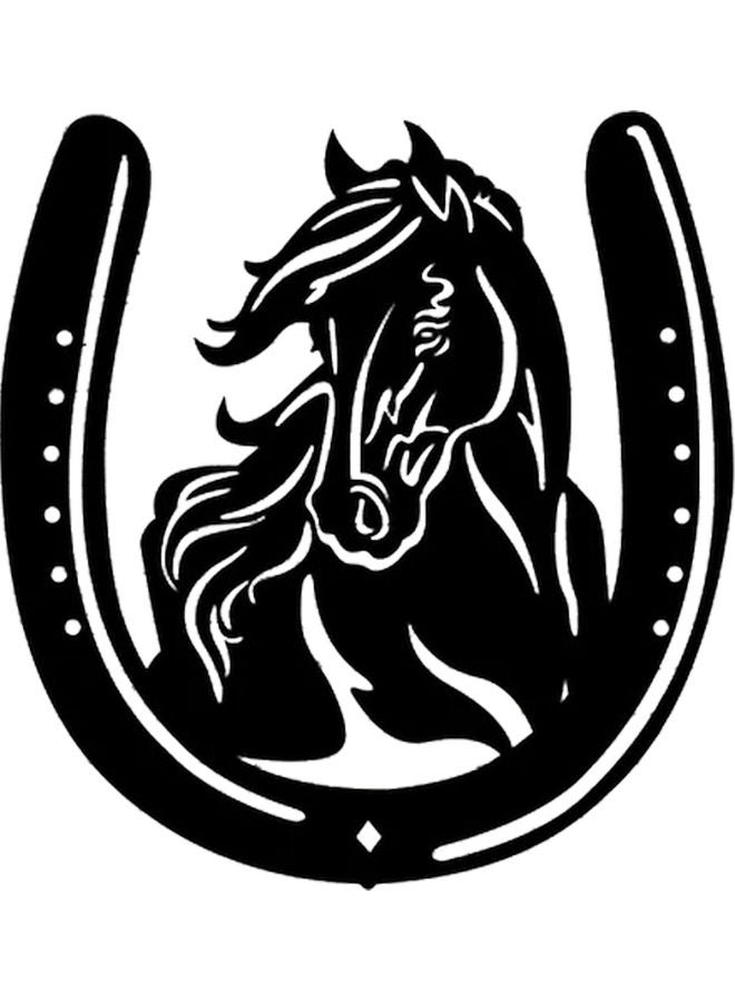 بي بي لوحة فنية على الحائط أسود 20سم - Image 1