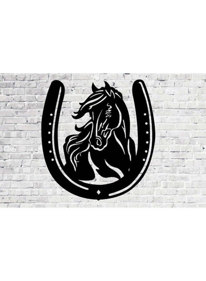 بي بي لوحة فنية على الحائط أسود 20سم - Image 2