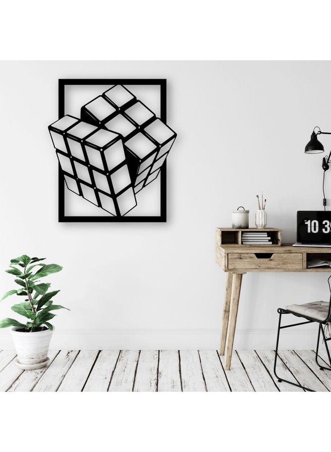 بي بي لوحة فنية على الحائط أسود 20سم - Image 2