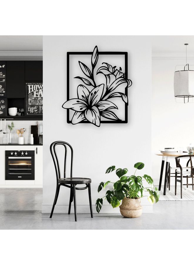 Wall Art Black 20cm