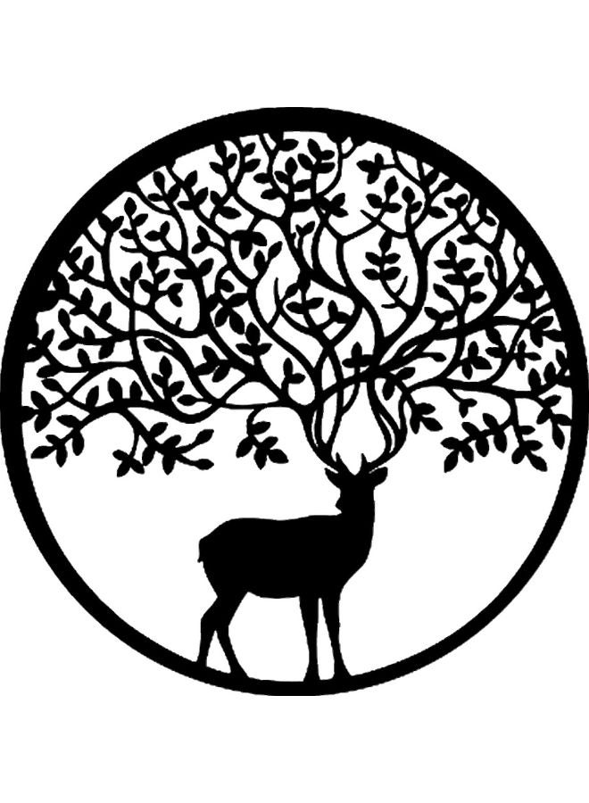 BP Wall Art Black 20cm - Image 1