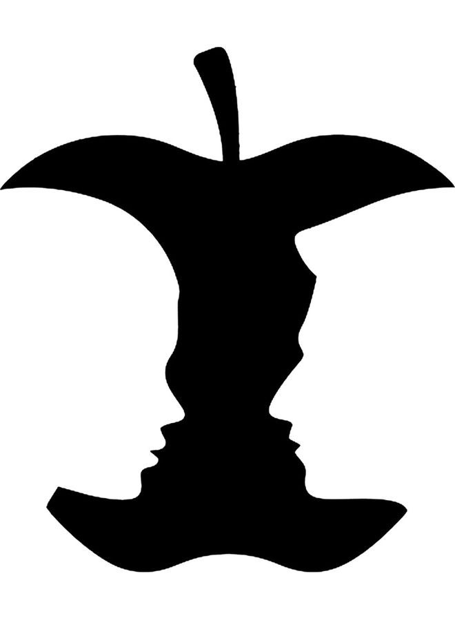 بي بي لوحة فنية على الحائط أسود 20سم - Image 1