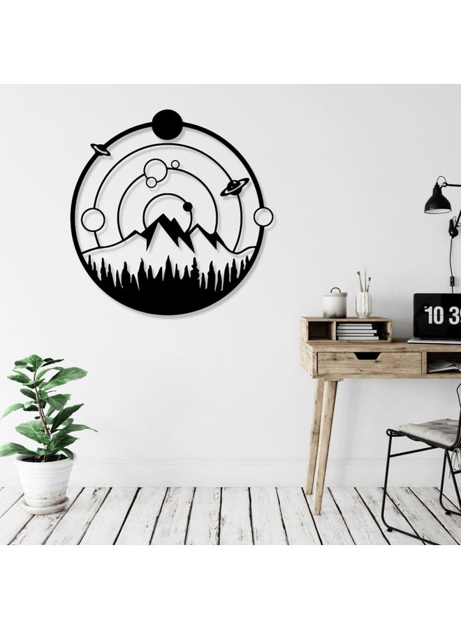 بي بي ملصق جداري للزينة أسود 20سم - Image 2