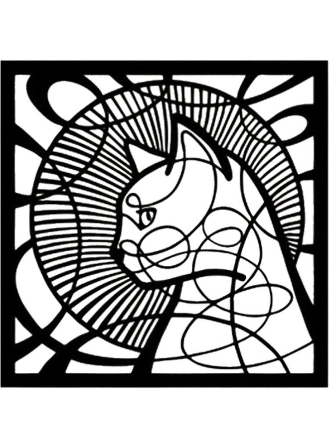 BP Decorative Wall Sticker Black 20cm - Image 1