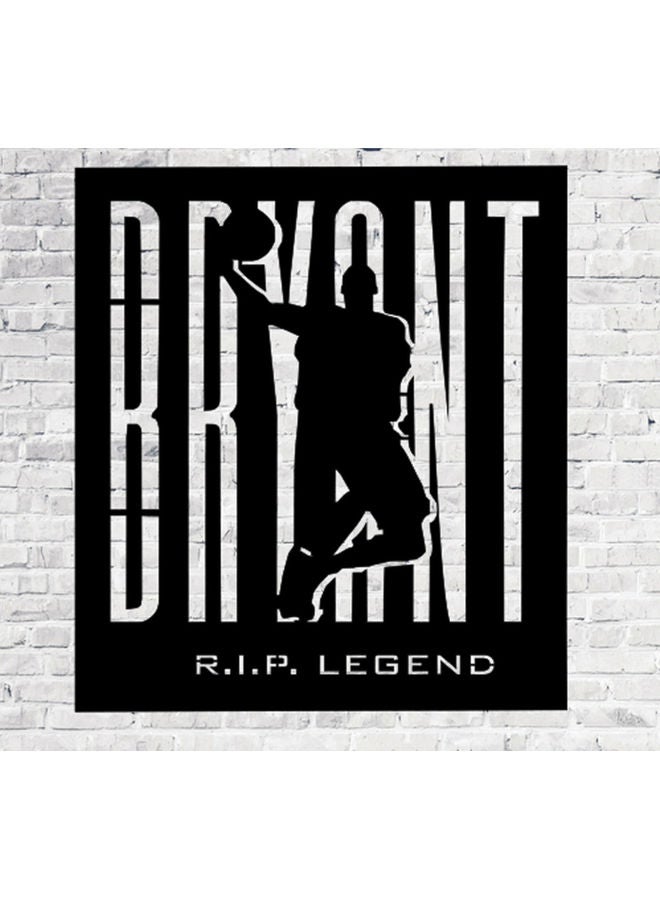 BP Wall Art Black 20cm - Image 2