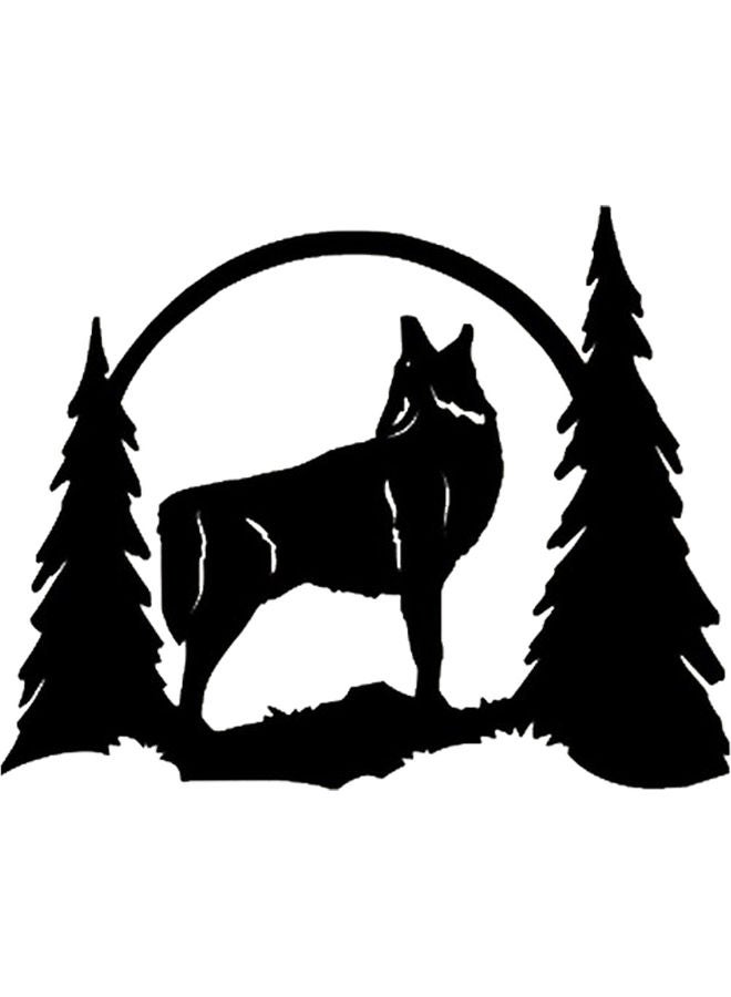 بي بي لوحة فنية على الحائط أسود 20سم - Image 1