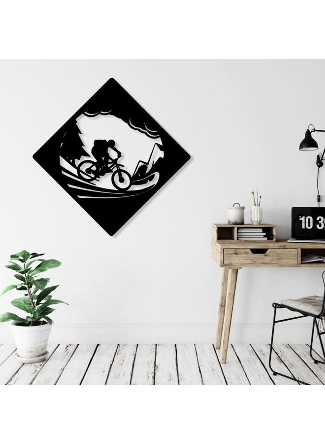 بي بي ملصق جداري للزينة أسود 20سم - Image 2