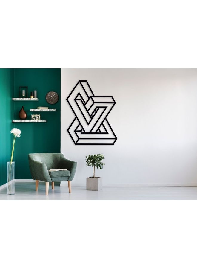 BP Decorative Wall Sticker Black 20cm - Image 2