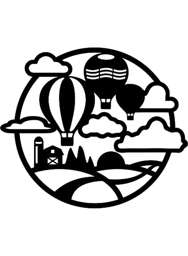 BP Decorative Wall Sticker Black 20cm - Image 1